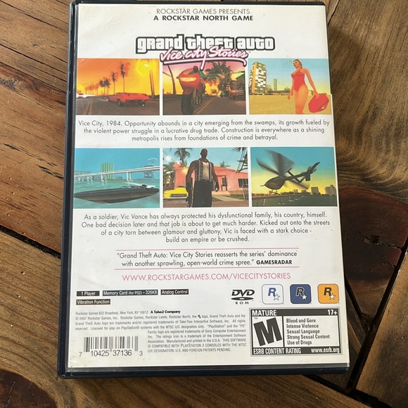 PlayStation 2 Grand Theft Auto Vice City Stories - Picture 2 of 5